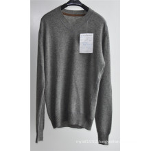 Winter Pure Colour V-Neck Pullover Man Sweater